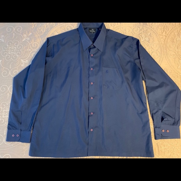 Countess Mara Shirts Mens Oxford Deep Blue Countess Mara Xl Poshmark